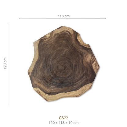 Baumscheibe (Suar, 120 cm)