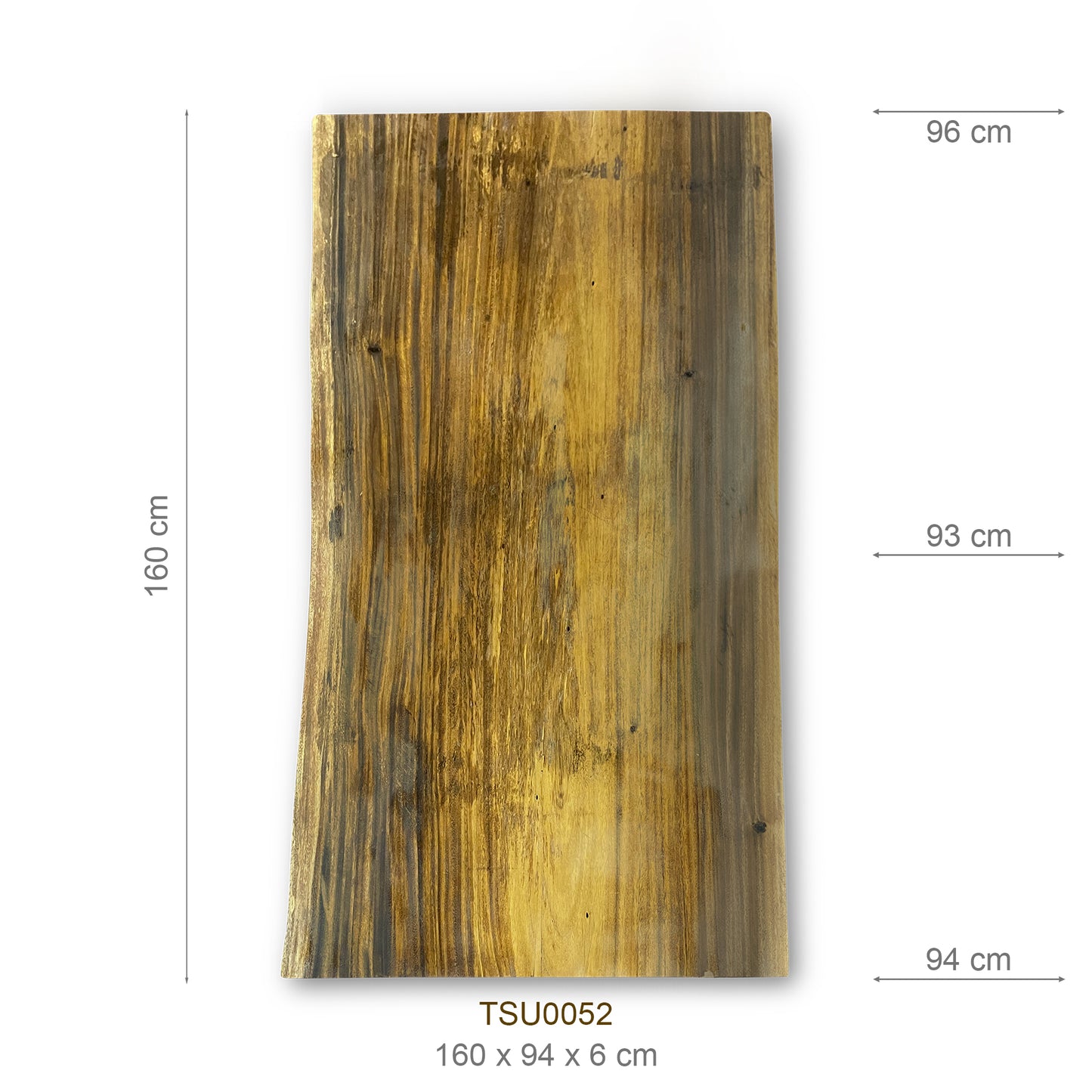 Tischplatten (Suar, 160 cm)
